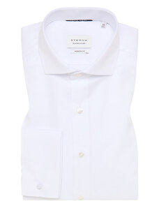 Společenská košile Eterna Modern Fit "Twill" neprůhledná bílá 8817_00X48V