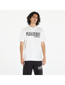 Pánské tričko Puma x PLEASURES Typo Short Sleeve Tee White