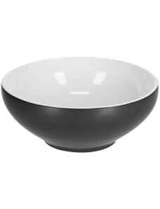 Černá porcelánová miska Kave Home Sadashi 24,3 cm