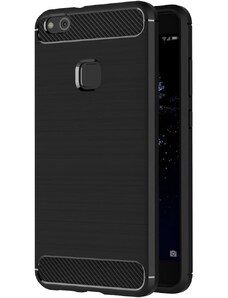 IZMAEL.eu Pouzdro Carbon Bush TPU pre Huawei P10 Lite pro Huawei P10 Lite černá