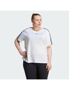 Adidas Tričko AEROREADY Train Essentials 3-Stripes (plus size)