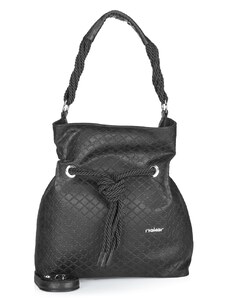 Dámská kabelka RIEKER C0156-021-T30 černá W3 černá