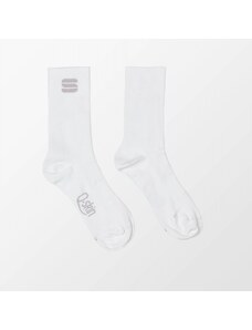 cyklistické oblečení SPORTFUL Matchy socks, white Velikost 40/43