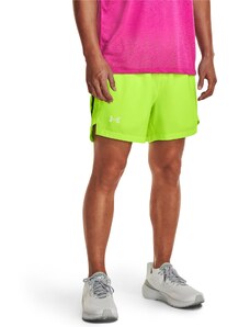 UNDER ARMOUR UA LAUNCH 5 inch SHORT-GRN Velikost XL