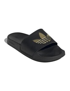 Dámské šlapky (plážová obuv) ADIDAS ORIGINALS-Adilette Lite core black/core black/matte gold Velikost 42