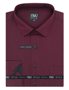 Pánská košile dlouhý rukáv AMJ VDSR 1347 Slim Fit Style