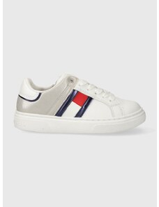 Dětské sneakers boty Tommy Hilfiger bílá barva