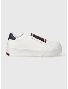 Dětské sneakers boty Tommy Hilfiger bílá barva