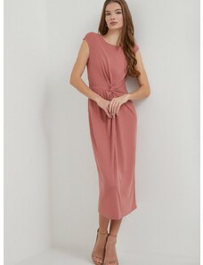 Šaty Lauren Ralph Lauren růžová barva, mini, 250925972