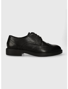 Kožené polobotky Vagabond Shoemakers ALEX M pánské, černá barva, 5766.101.20