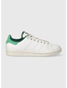 Kožené sneakers boty adidas Originals Stan Smith bílá barva