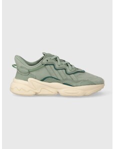 Semišové sneakers boty adidas Originals Ozweego zelená barva, IE9508