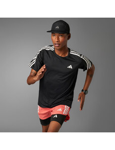 Adidas Tričko Own the Run 3-Stripes