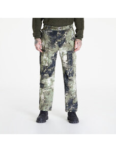 Pánské cargo pants Nike ACG Smith Summit Men's Allover Print Cargo Pants Oil Green/ Medium Olive/ Reflective Silv