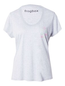 Frogbox Tričko šedý melír / světle zelená / světle růžová / stříbrná