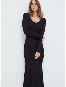 Šaty Pinko černá barva, maxi, 102800.A170