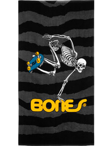 bones Osuška skate skeleton towel black