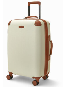 ROCK Carnaby M cestovní kufr TSA 67 cm Cream