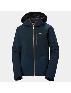 Helly Hansen Valdisere 2.0 Jacket W Navy dámská lyžařská bunda tmavě modrá/zlatá XL