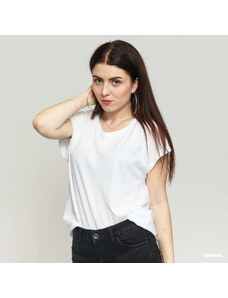 Dámské tričko Urban Classics Ladies Extended Shoulder Tee White