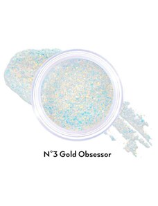 Unleashia Get Loose Glitter Gel gelové třpytky 3 Gold Obsessor 4 g