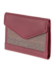 peněženka Linda / winered leather & oak