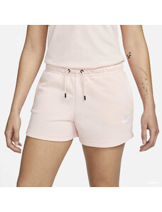 Dámské kraťasy Nike NSW Essential Fleece High-Rise Shorts French Terry Atmosphere/ White