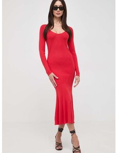 Šaty Pinko červená barva, maxi, 102800.A170