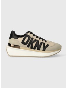 Sneakers boty Dkny Arlan béžová barva, K1446991