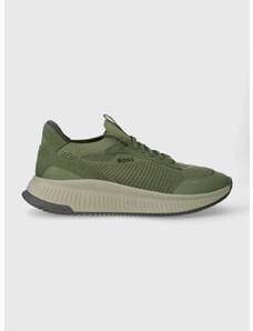 Sneakers boty BOSS TTNM EVO zelená barva, 50498904
