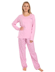 Dámské pyžamo Gina růžové (19141)