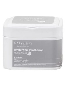 MARY&MAY - HYALURONIC PANTHENOL HYDRA MASK - Pláténková hydratační maska s panthenolem 30 ks 400 ml