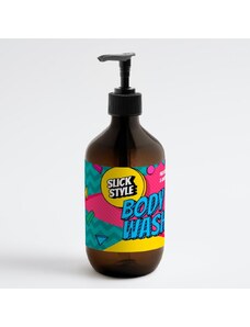 Slickstyle Body Wash Patchouli & Amber Vanilla mycí gel na tělo 490 ml