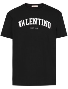 VALENTINO Logo Black tričko