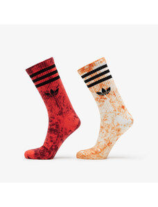 adidas Originals Pánské ponožky adidas Tie Dye Socks 2-Pack White/ Orange/ Bright Red