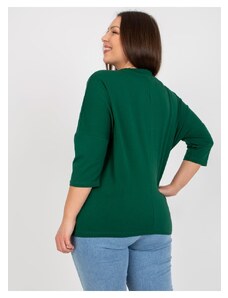 Zonno Tmavě zelené tričko s potiskem