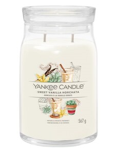 Yankee Candle Signature svíčka velká Sweet Vanilla Horchata, 567g
