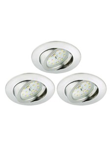 Briloner Briloner 8317-039-SADA 3x LED Stmívatelné koupelnové svítidlo LED/5,5W/230V IP23 BL1557