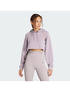 Adidas Mikina HIIT AEROREADY Crop Training Hoodie