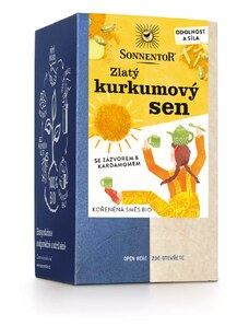 Sonnentor Zlatý kurkumový sen kořeněný čaj
