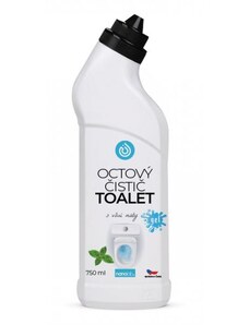 Nanolab Přírodní octový čistič TOALET s vůní Máty 750 ml