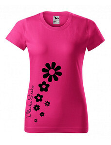 Růžové dámské tričko Blanka Straka L