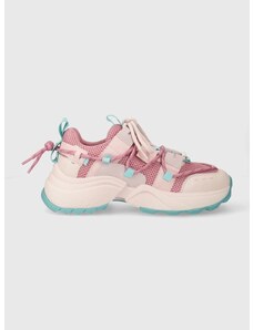 Sneakers boty Steve Madden Tazmania růžová barva, SM11002419
