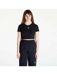 adidas Originals Dámské tričko adidas Essentials Rib Tee Black