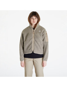 Dámská bunda Nike ACG "Arctic Wolf" Polartec Oversized Fleece Full-Zip Jacket Khaki/ Summit White