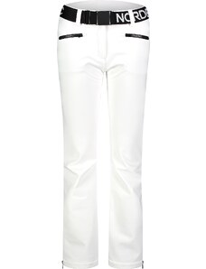 Nordblanc Bílé dámské softshellové lyžařské kalhoty PROFOUND