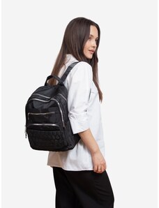 Women's Textile Backpack Black Shelvt