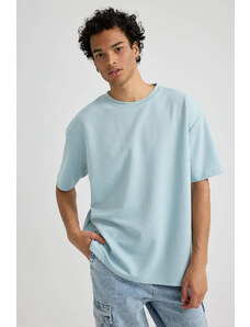 DEFACTO Oversize Fit Crew Neck T-Shirt