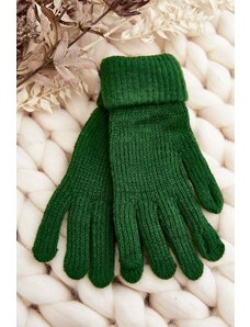 Kesi Dámské hladké rukavice, zelené