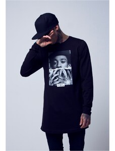 MT Men Pánské tričko Wiz Khalifa Half Face - černé